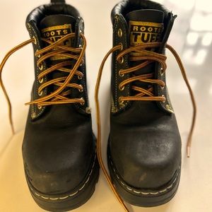 Original Roots Tuff boots, black size 7